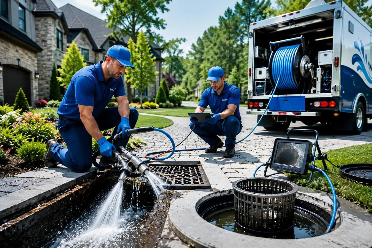 Local outdoor drain cleaning professionals in Schurz, NV